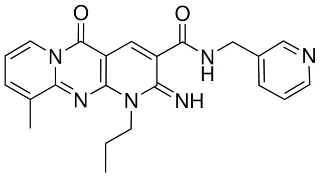 2-IMINO-10-METHYL-5-OXO-1-PROPYL-N-(3-PYRIDINYLMETHYL)-1,5-DIHYDRO-2H-DIPYRIDO[1,2-A:2,3-D]PYRIMIDINE-3-CARBOXAMIDE