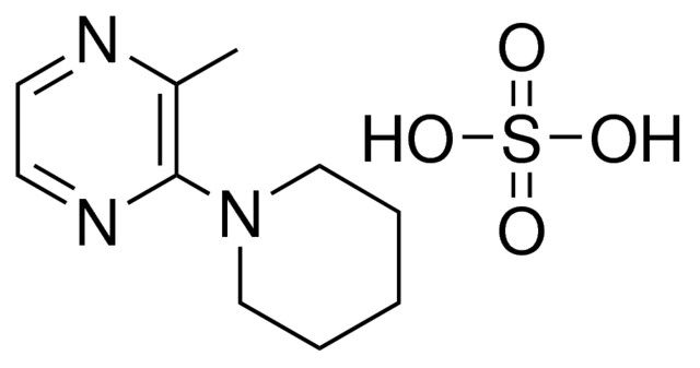 2-METHYL-3-PIPERIDINOPYRAZINE SULFATE