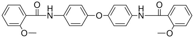 2-METHOXY-N-(4-{4-[(2-METHOXYBENZOYL)AMINO]PHENOXY}PHENYL)BENZAMIDE