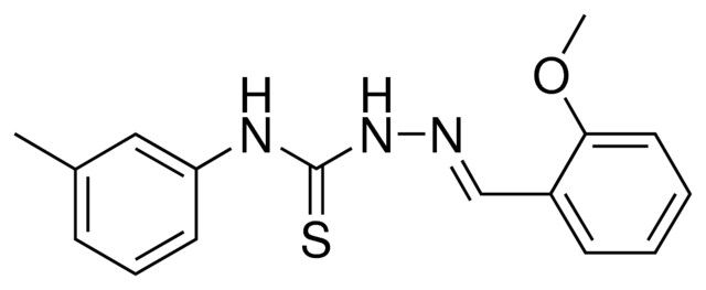2-METHOXYBENZALDEHYDE N-(3-METHYLPHENYL)THIOSEMICARBAZONE