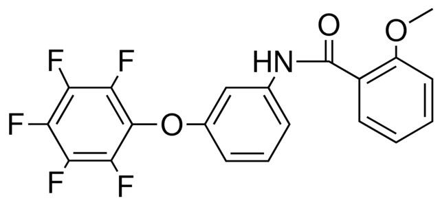 2-METHOXY-N-(3-(2,3,4,5,6-PENTAFLUORO-PHENOXY)-PHENYL)-BENZAMIDE