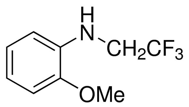 2-Methoxy-<i>N</i>-(2,2,2-trifluoroethyl)-benzenamine