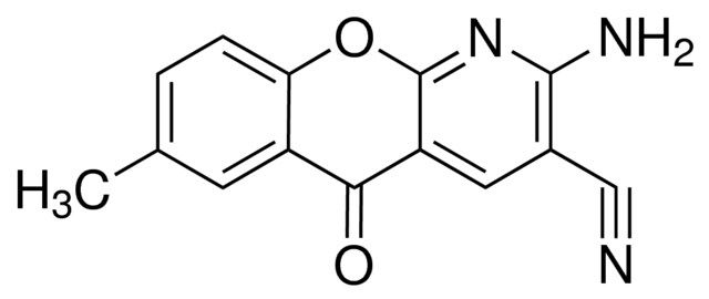 2-Amino-7-methyl-5-oxo-5H-[1]benzopyrano[2,3-b]pyridine-3-carbonitrile