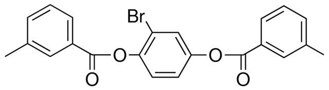 2-BROMO-4-[(3-METHYLBENZOYL)OXY]PHENYL 3-METHYLBENZOATE