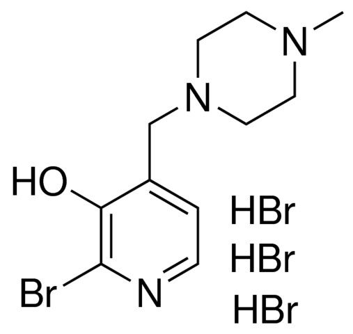 2-BROMO-4-[(4-METHYL-1-PIPERAZINYL)METHYL]-3-PYRIDINOL TRIHYDROBROMIDE