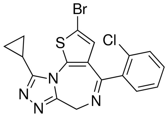 2-bromo-4-(2-chlorophenyl)-9-cyclopropyl-6H-thieno[3,2-f][1,2,4]triazolo[4,3-a][1,4]diazepine