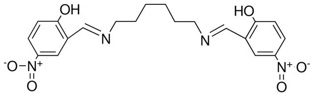 2-{(E)-[((E)-6-{[(E)-(2-HYDROXY-5-NITROPHENYL)METHYLIDENE]AMINO}HEXYL)IMINO]METHYL}-4-NITROPHENOL