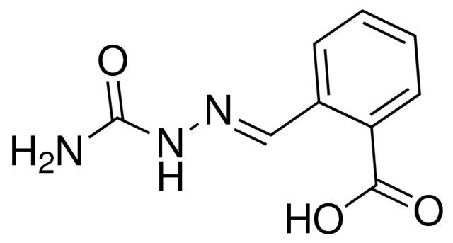 2-{(E)-[(aminocarbonyl)hydrazono]methyl}benzoic acid