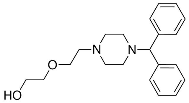 2-[2-(4-benzhydryl-1-piperazinyl)ethoxy]ethanol