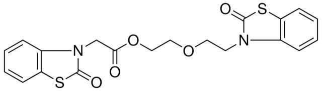 2-[2-(2-OXO-1,3-BENZOTHIAZOL-3(2H)-YL)ETHOXY]ETHYL (2-OXO-1,3-BENZOTHIAZOL-3(2H)-YL)ACETATE