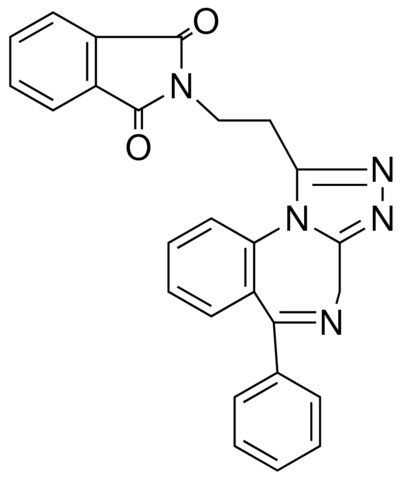 2-[2-(6-phenyl-4H-[1,2,4]triazolo[4,3-a][1,4]benzodiazepin-1-yl)ethyl]-1H-isoindole-1,3(2H)-dione
