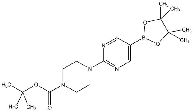 2-[4-(<i>N</i>-Boc)piperazin-1-yl]pyrimidine-5-boronic acid pinacol ester