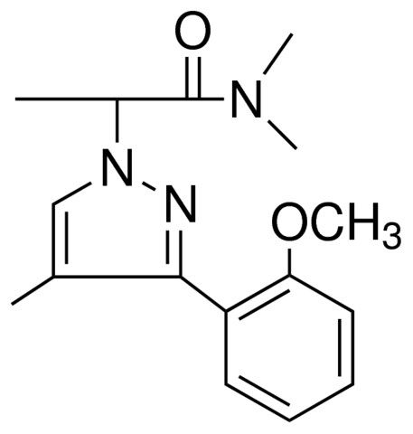 2-[3-(2-methoxyphenyl)-4-methyl-1H-pyrazol-1-yl]-N,N-dimethylpropanamide
