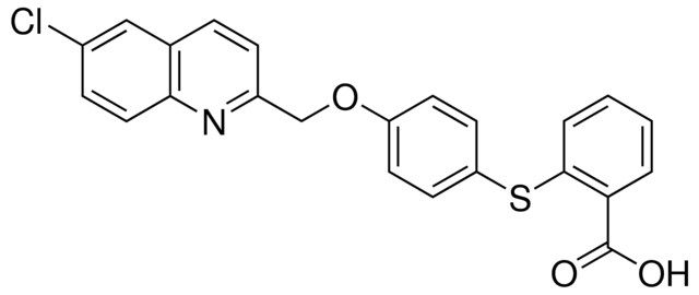 2-([4-[(6-CHLORO-2-QUINOLINYL)METHOXY]PHENYL]SULFANYL)BENZOIC ACID