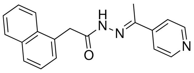 2-(1-naphthyl)-N'-[(E)-1-(4-pyridinyl)ethylidene]acetohydrazide