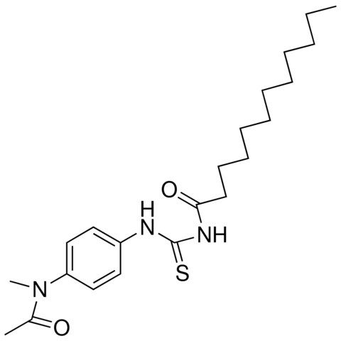 1-DODECANOYL-3-(4-(N-METHYLACETAMIDO)PHENYL)-2-THIOUREA