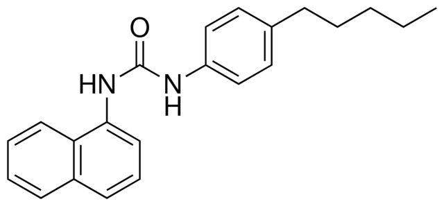 1-NAPHTHALEN-1-YL-3-(4-PENTYL-PHENYL)-UREA