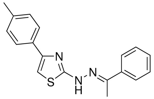 1-PHENYLETHANONE [4-(4-METHYLPHENYL)-1,3-THIAZOL-2-YL]HYDRAZONE