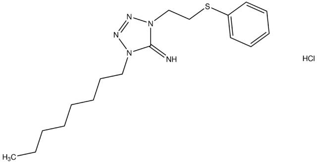 1-octyl-4-[2-(phenylsulfanyl)ethyl]-1,4-dihydro-5H-tetraazol-5-imine hydrochloride