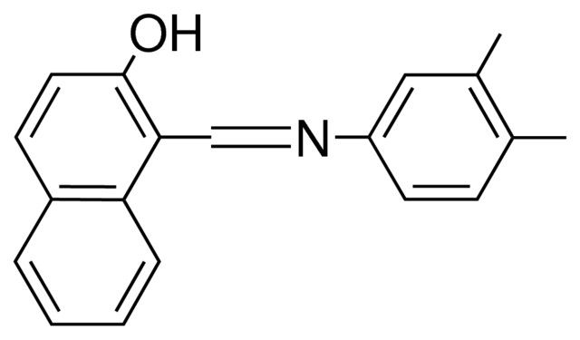 1-(3,4-XYLYLIMINOMETHYL)-2-NAPHTHOL