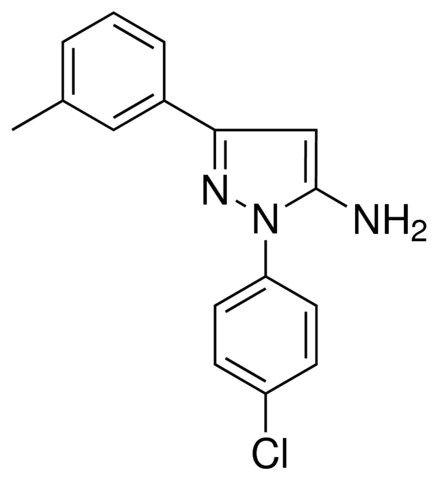 1-(4-CHLOROPHENYL)-3-(3-METHYLPHENYL)-1H-PYRAZOL-5-AMINE
