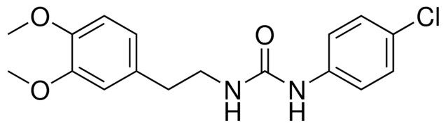 1-(4-CHLORO-PHENYL)-3-(2-(3,4-DIMETHOXY-PHENYL)-ETHYL)-UREA
