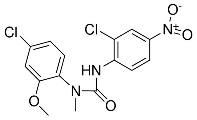 1-(4-CHLORO-2-METHOXYPHENYL)-3-(2-CHLORO-4-NITROPHENYL)-1-METHYLUREA