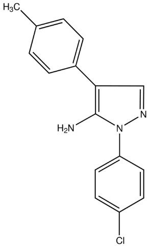 1-(4-Chlorophenyl)-4-<i>p</i>-tolyl-1<i>H</i>-pyrazol-5-amine