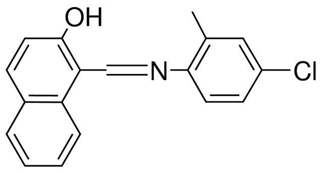 1-(4-CHLORO-ORTHO-TOLYLIMINOMETHYL)-2-NAPHTHOL