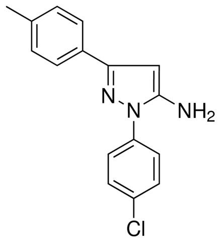 1-(4-CHLOROPHENYL)-3-(4-METHYLPHENYL)-1H-PYRAZOL-5-AMINE