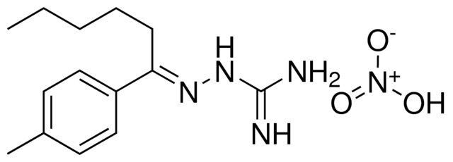 1-(4-METHYL-ALPHA-PENTYLBENZYLIDENEAMINO)GUANIDINE NITRATE