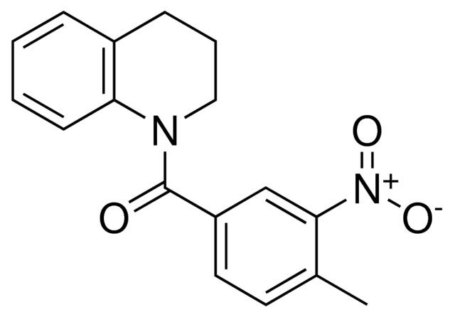 1-(4-METHYL-3-NITROBENZOYL)-1,2,3,4-TETRAHYDROQUINOLINE