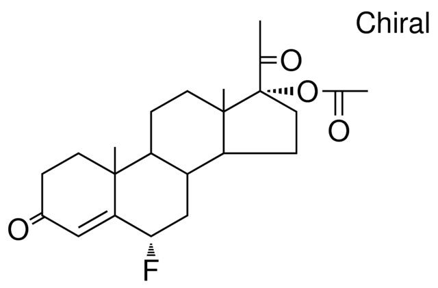 (6alpha)-6-fluoro-3,20-dioxopregn-4-en-17-yl acetate
