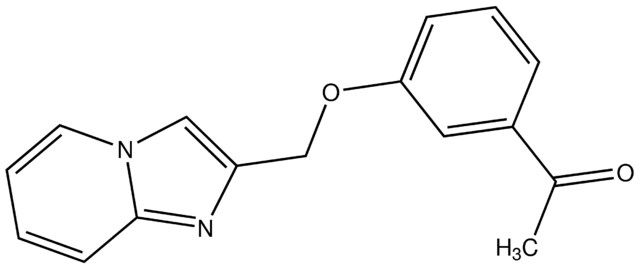 1-[3-(Imidazo[1,2-<i>a</i>]pyridin-2-ylmethoxy)phenyl]ethanone