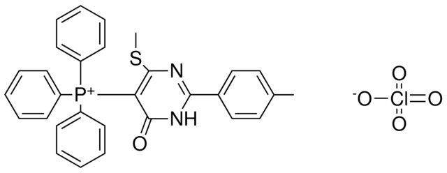(METHYLSULFANYL-OXO-2-P-TOLYL-PYRIMIDIN-5-YL)-TRIPHENYL-PHOSPHONIUM, PERCHLORATE