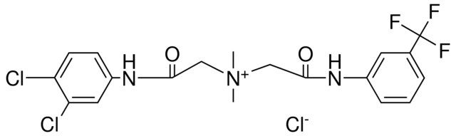 (DICHLOROPHENYLCARBAMOYLMETHYL-DIMETHYL-TRIFLUOROTOLYLCARBAMOYL-ME)AMMONIUM CL