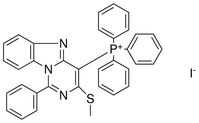 (ME-SULFANYL-1-PH-BENZO(4,5)IMIDAZO(1,2-C)PYRIMIDIN-4-YL)-TRI-PH-PHOSPHONIUM, I