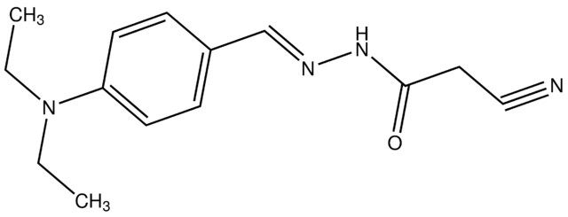 (<i>E</i>)-2-Cyano-<i>N</i>′-(4-(diethylamino)benzylidene)acetohydrazide