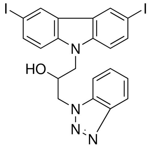 1-(1H-1,2,3-BENZOTRIAZOL-1-YL)-3-(3,6-DIIODO-9H-CARBAZOL-9-YL)-2-PROPANOL