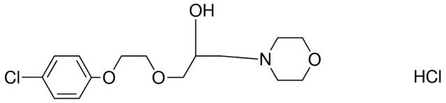 1-(2-(4-CHLORO-PHENOXY)-ETHOXY)-3-MORPHOLIN-4-YL-PROPAN-2-OL, HYDROCHLORIDE