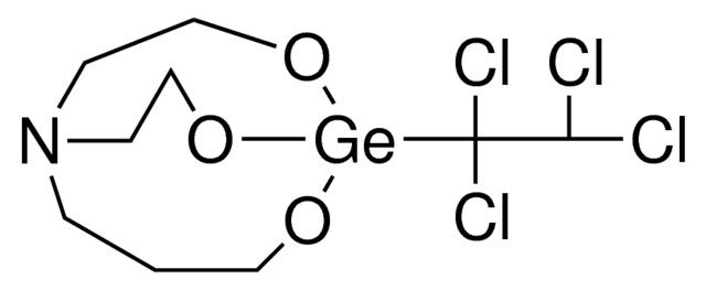 1-(1,1,2,2-TETRACHLORO-ETHYL)-2,9,10-TRIOXA-6-AZA-1-GERMA-BICYCLO(4.3.3)DODECANE