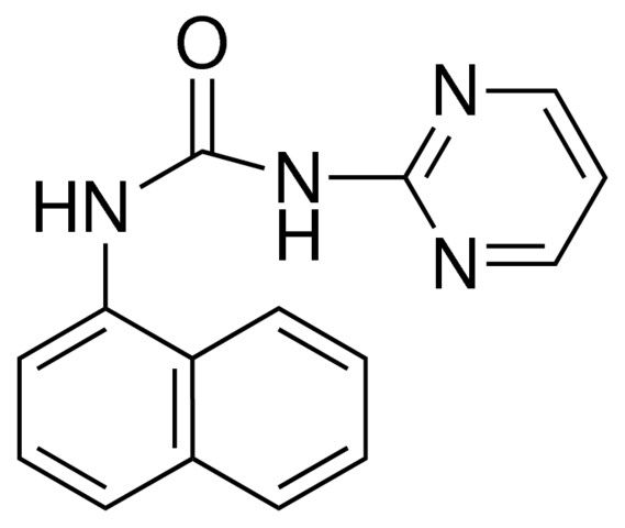 1-(1-NAPHTHYL)-3-(2-PYRIMIDINYL)UREA