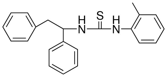 1-(1,2-DIPHENYLETHYL)-3-(ORTHO-TOLYL)-2-THIOUREA