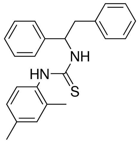 1-(1,2-DIPHENYLETHYL)-3-(2,4-XYLYL)-2-THIOUREA