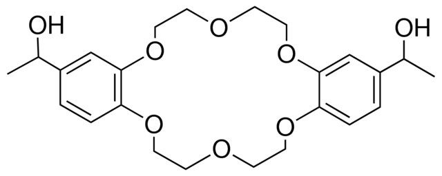 1-(14-(1-HO-ET)-OCTAHYDRO-HEXAOXA-DIBENZO(A,J)CYCLOOCTADECEN-2-YL)-ETHANOL