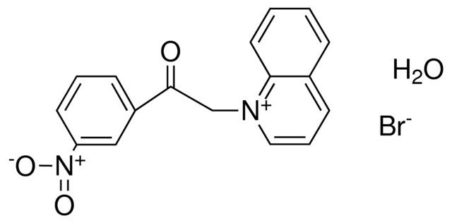 1-(2-(3-NITRO-PHENYL)-2-OXO-ETHYL)-QUINOLINIUM, BROMIDE HYDRATE