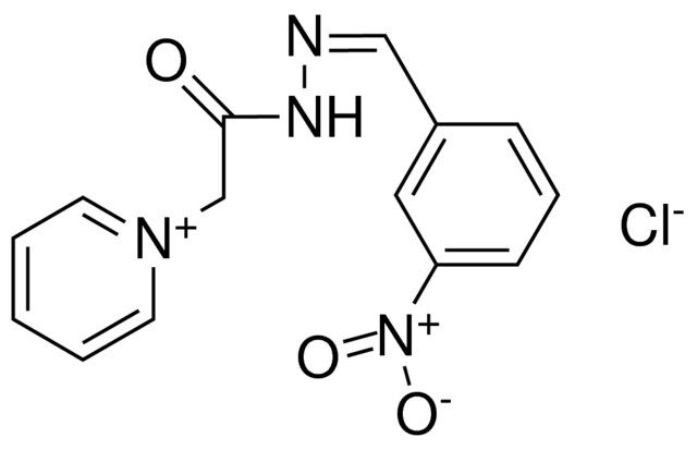 1-(2-(3-NITROBENZYLIDENE)HYDRAZINOCARBONYLMETHYL)PYRIDINIUM CHLORIDE