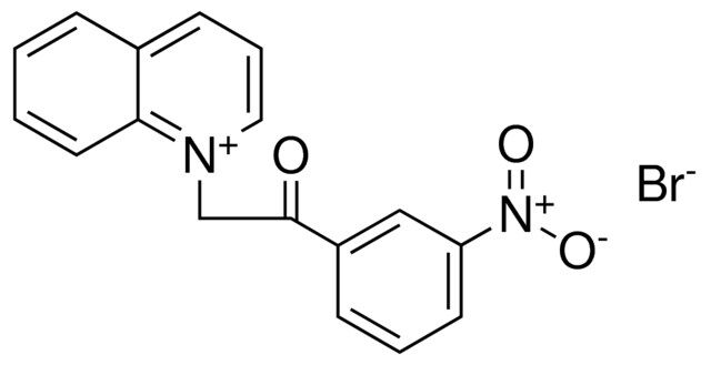1-(2-(3-NITRO-PHENYL)-2-OXO-ETHYL)-QUINOLINIUM, BROMIDE