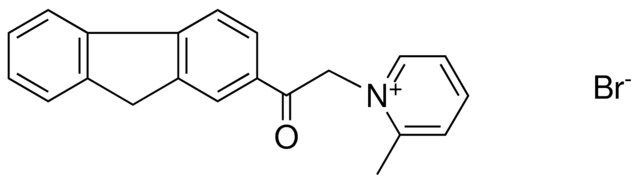 1-(2-(9H-FLUOREN-2-YL)-2-OXO-ETHYL)-2-METHYL-PYRIDINIUM, BROMIDE
