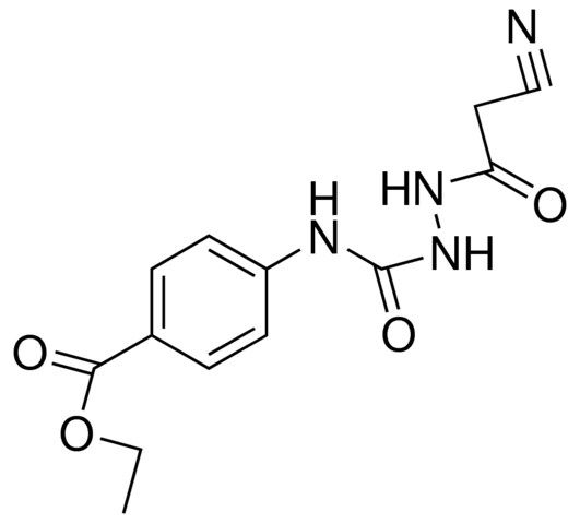 1-(2-CYANOACETYL)-4-(4-ETHOXYCARBONYLPHENYL)SEMICARBAZIDE